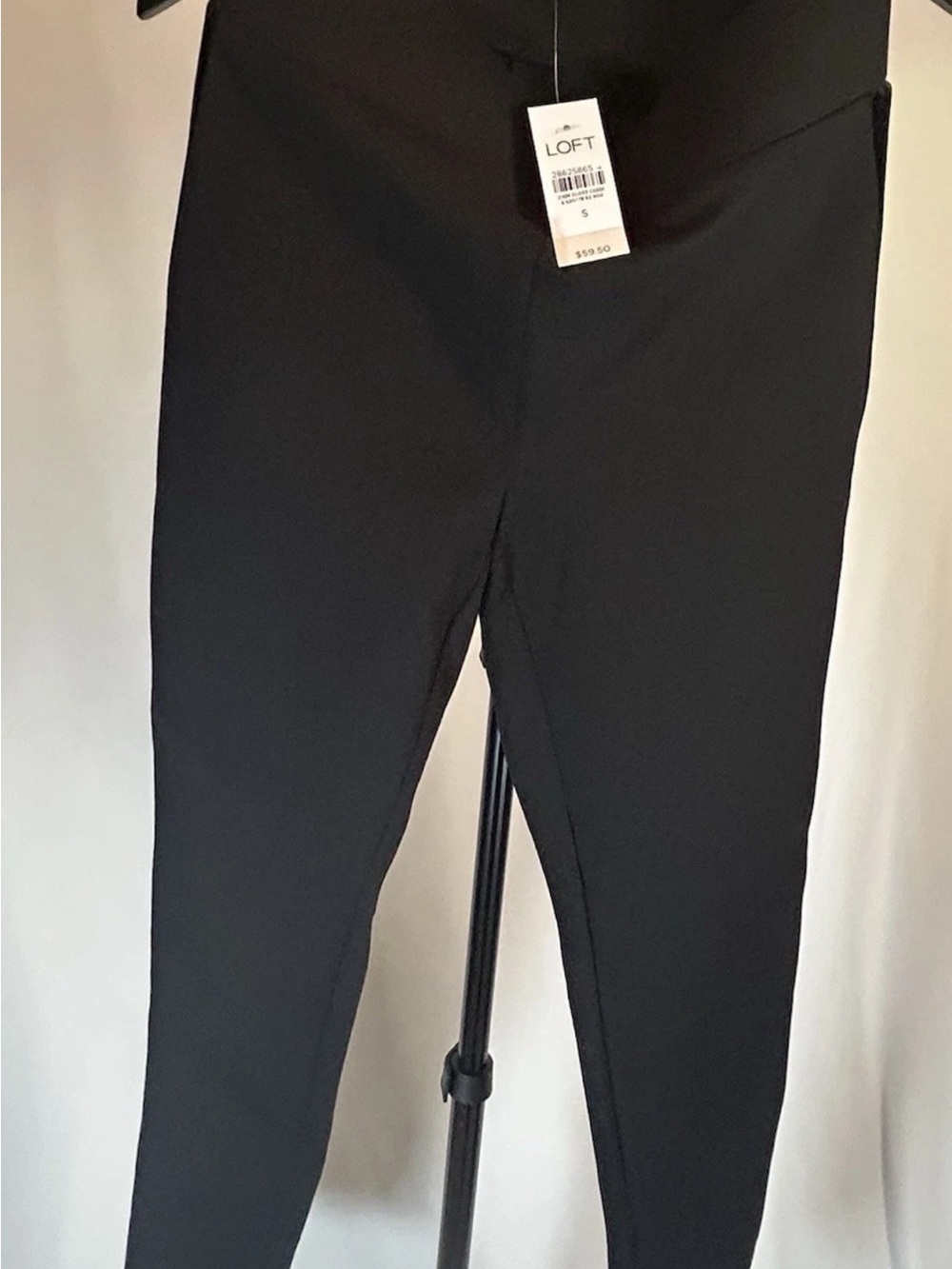 NWT LOFT Black Leggings - Solid Stretch Ponte